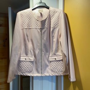 Pink jacket from Chico’s.